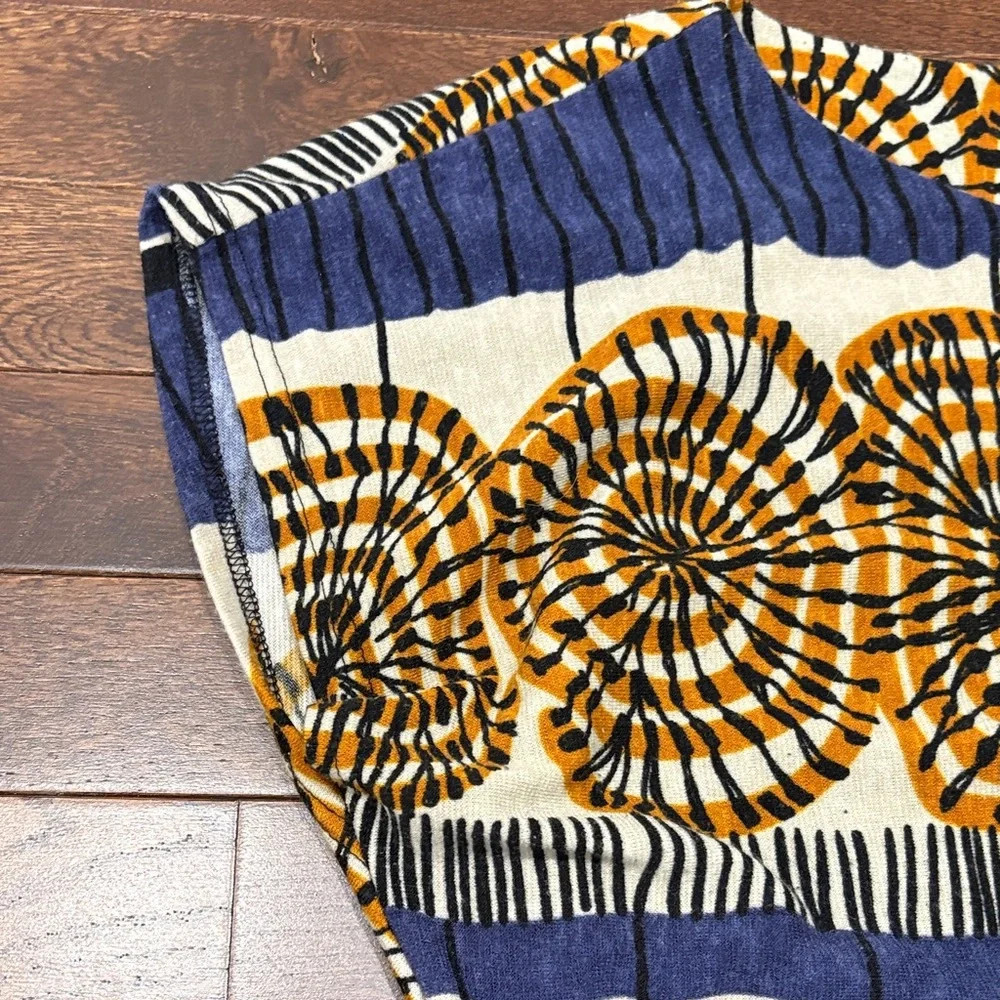 Orion London Belted Printed Dress Abstract Geometric Print | Size XS-S - Picture 6 of 10